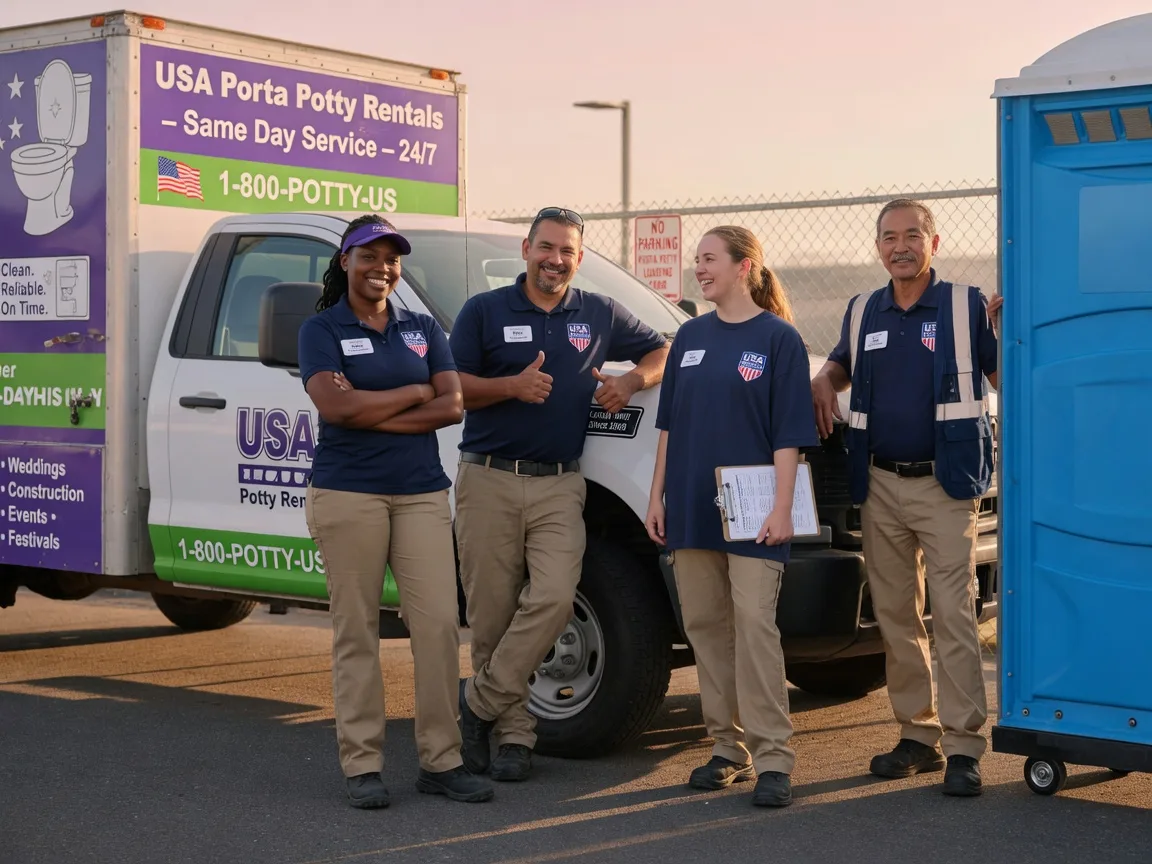 Porta Potty Rental company in Olanta, PA